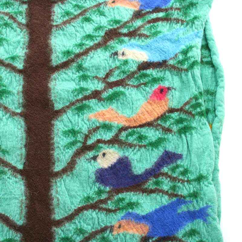 KAPITAL 絨毯ストール　鳥と木 KAPITAL 絨毯ストール 鳥と木