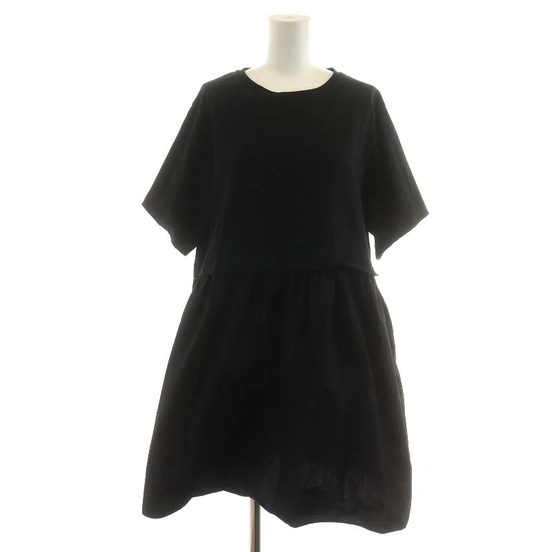 パトゥ PATOU 22SS オーガニックコットン ミックス ミニドレス 