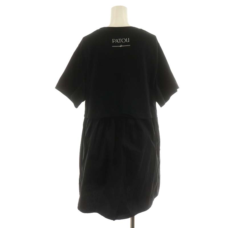 パトゥ PATOU 22SS オーガニックコットン ミックス ミニドレス 