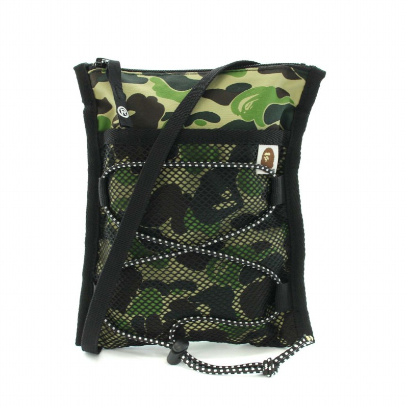 アベイシングエイプ A BATHING APE サコッシュ ショルダーバッグ 