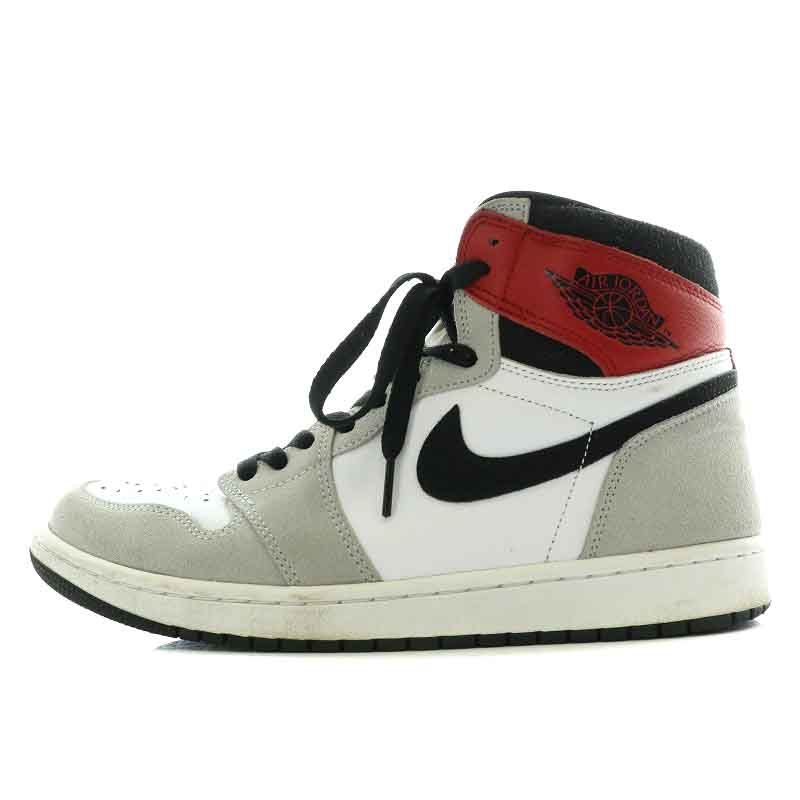 ナイキ NIKE Air Jordan 1 High OG White/Black/Light Smoke ナイキ NIKE Air Jordan 1 High OG White/Black/Light Smoke