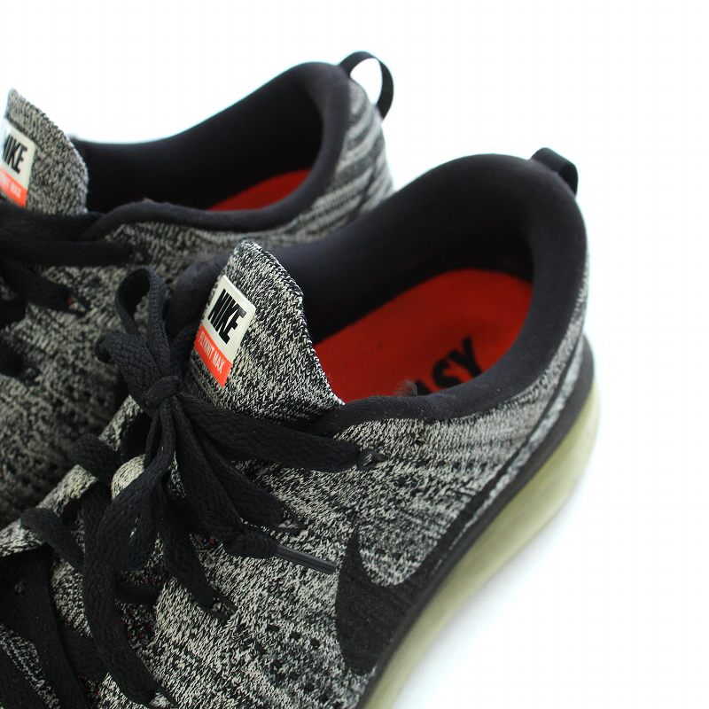 ナイキ NIKE FLYKNIT MAX スニーカー シューズ 総柄 US9.5 27.5cm