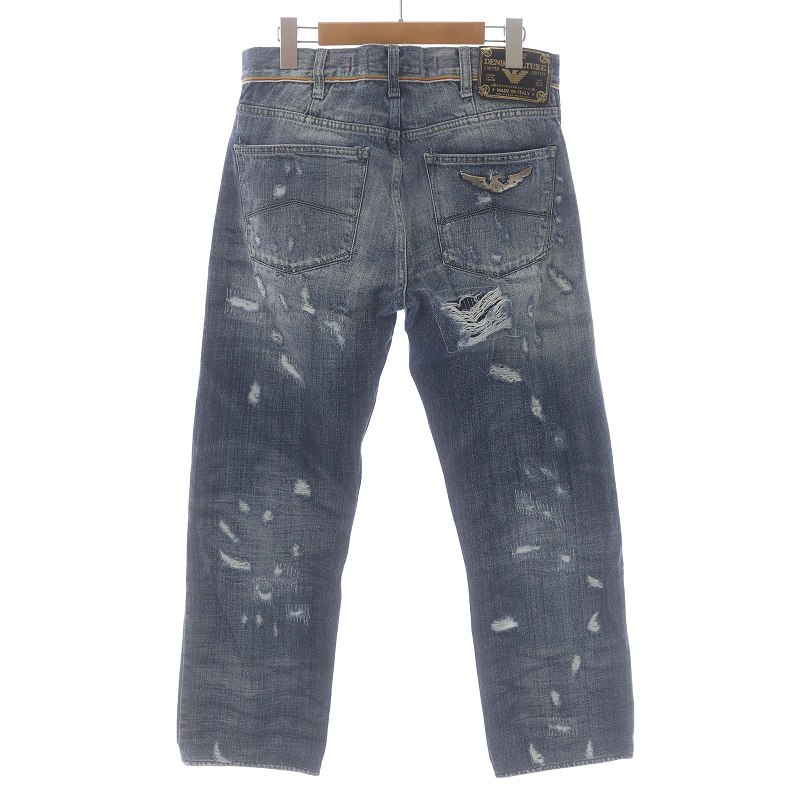 アルマーニ ジーンズ ARMANI JEANS J21 デニムパンツ ジーンズ ボタン 