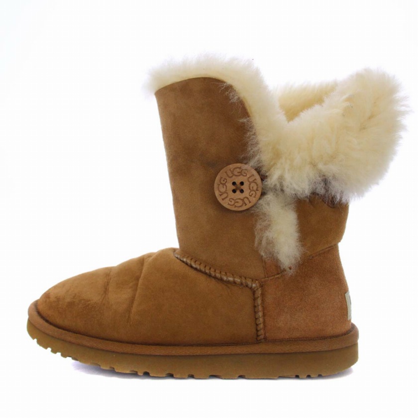 希少サイズ】UGG australia ロングブーツ ベイリーボタン ぼろく 1873