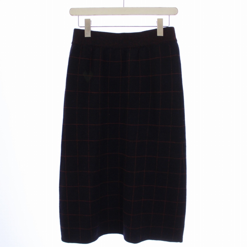 パラスパレス Pallas Palace タイトスカート ミモレ丈 チェック柄  