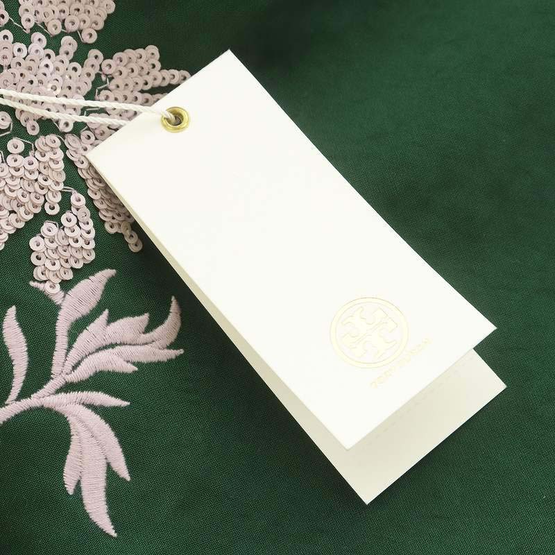 未使用品 トリーバーチ TORY BURCH ZOE EMBELLISHED TIE BAG 