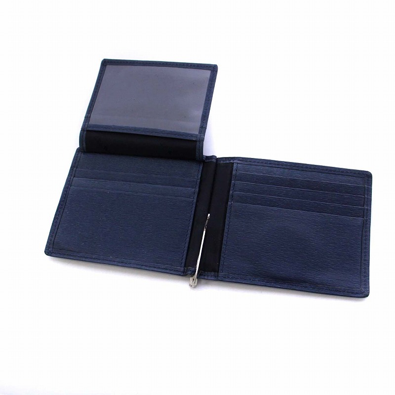 美品『PORTER ポーター』CURRENT マネークリップネイビー