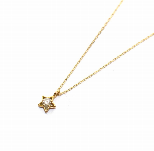 アーカー AHKAH プチプルミエトワール ネックレス ペンダント スター 