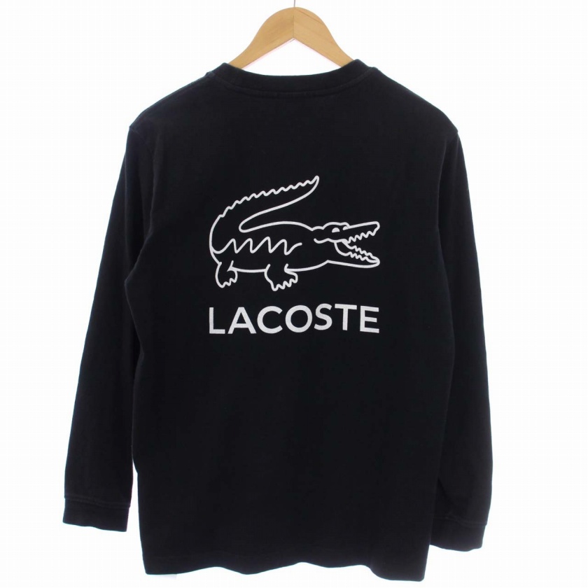 ラコステ LACOSTE BEAMS別注 Tシャツ カットソー 長袖 クルーネック 