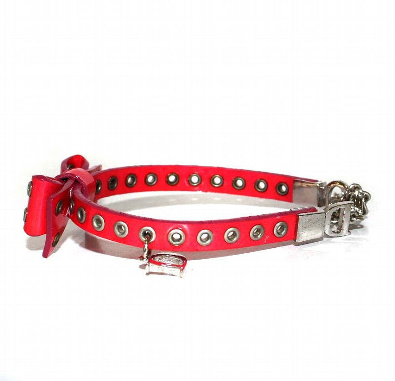 クリスチャンディオール Christian Dior ブレスレット リボン エナメル 