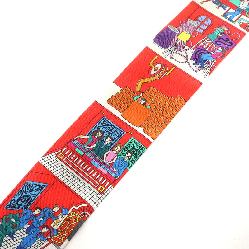 広尾店】美品 エルメス HERMES ツイリー La Maison des Carres  