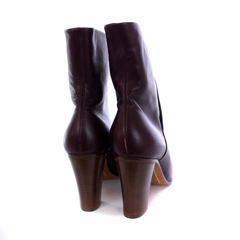 セリーヌ CELINE フィービー期 ショートブーツ チャンキーヒール 