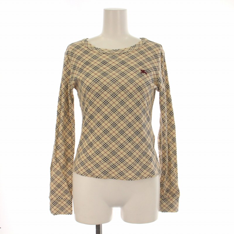 バーバリーブルーレーベル BURBERRY BLUE LABEL カットソー 長袖 