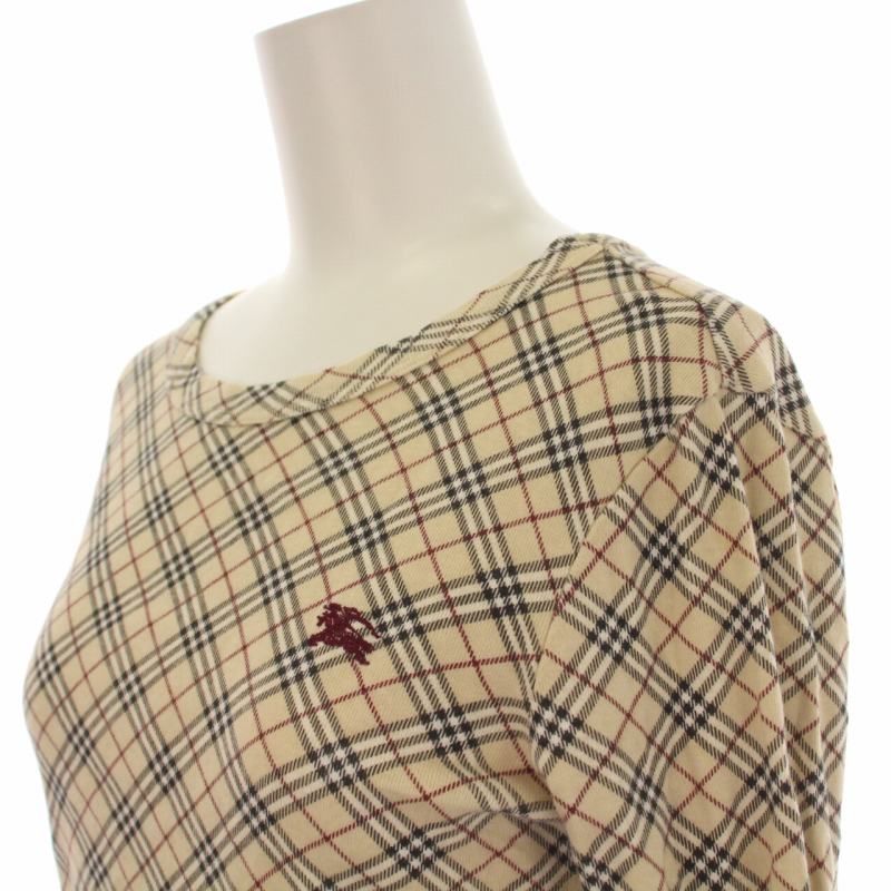 バーバリーブルーレーベル BURBERRY BLUE LABEL カットソー 長袖