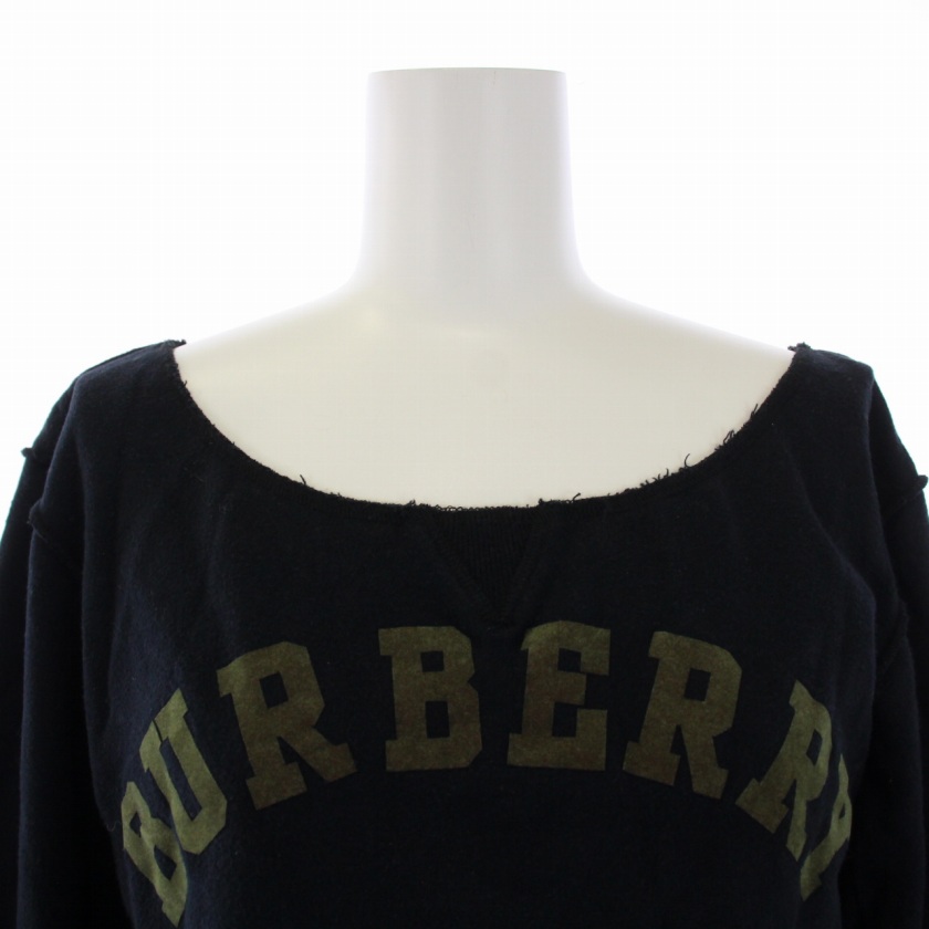 バーバリーブルーレーベルトレーナー BURBERRY BLUE LABEL バーバリーブルーレーベル E1J02-802-07