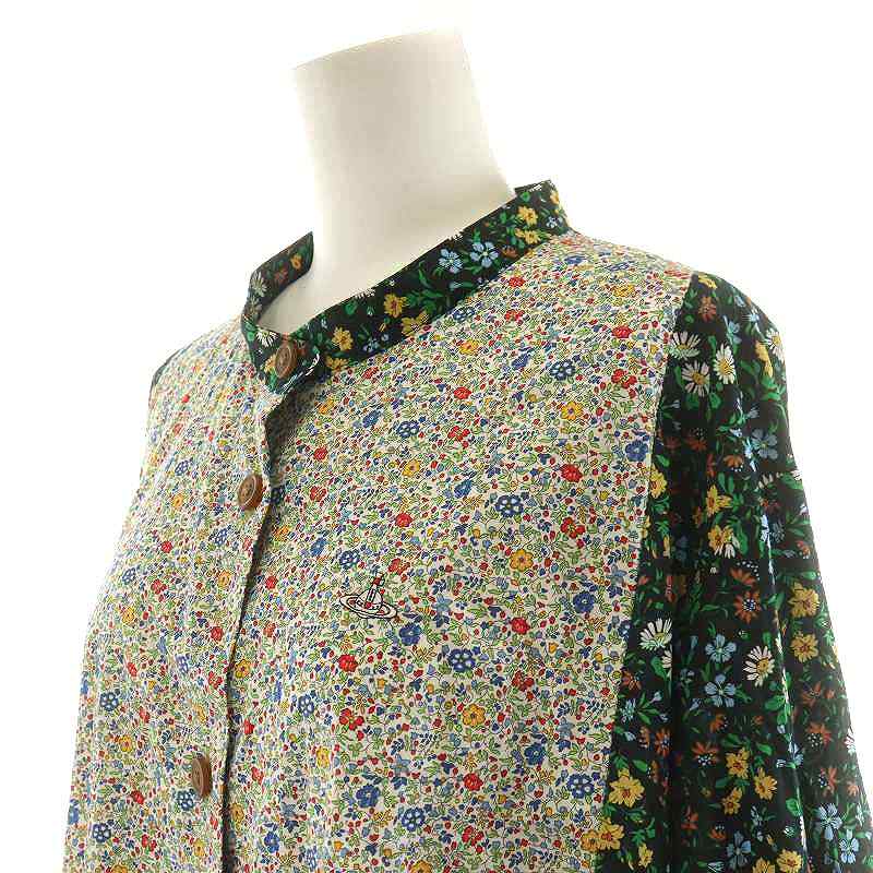 超特価品 Vivienne Westwood多色花柄 長袖シャツブラウス 【公式通販】