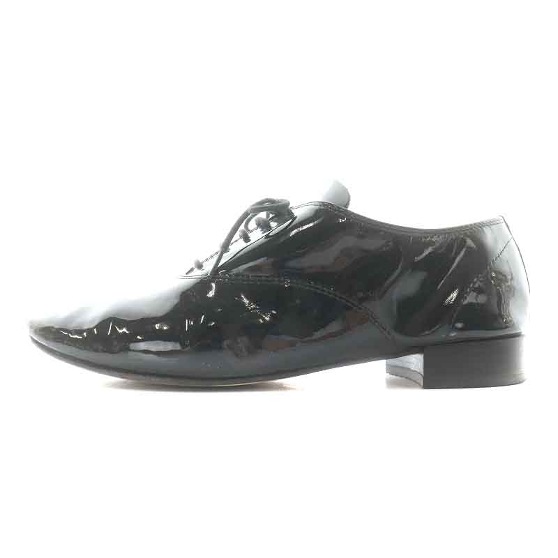 レペット Repetto シューズ レースアップ エナメル ローヒール チャン 
