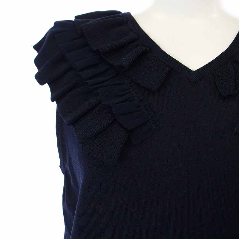 エムプルミエ M-Premier COUTURE ニット カットソー ノースリーブ