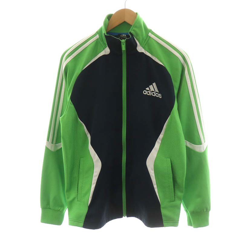 アディダス adidas トラックジャケット ジップアップ ロゴ M ライト 