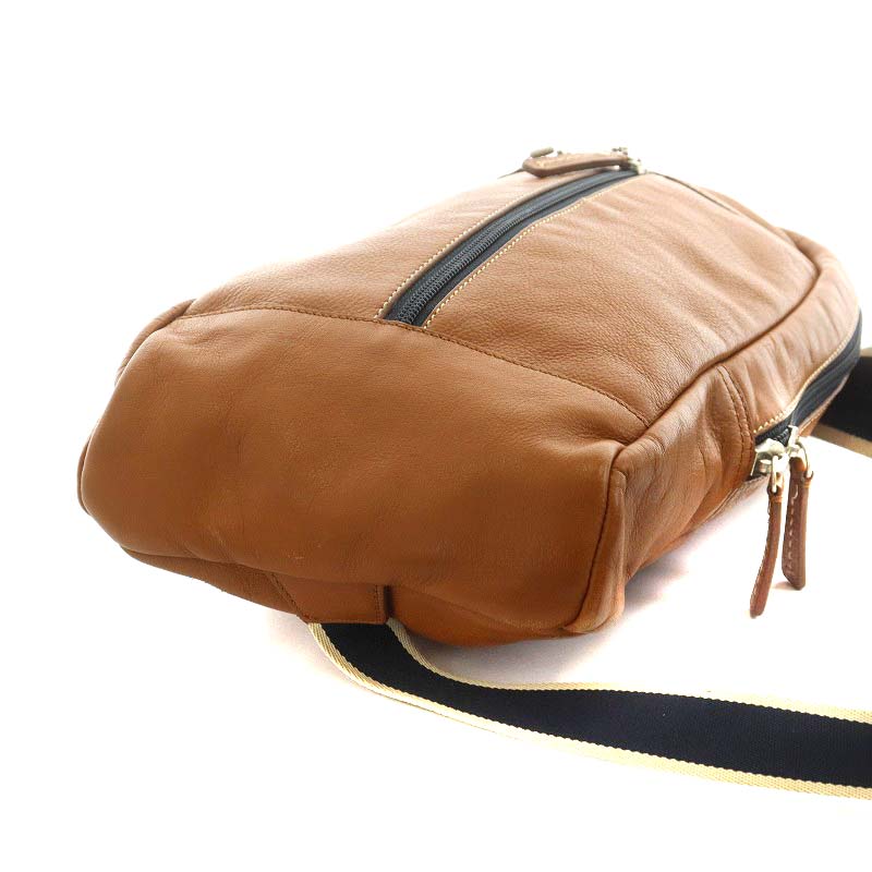 コーチ COACH ヘリテージ ウェブ レザー スリング ボディバッグ