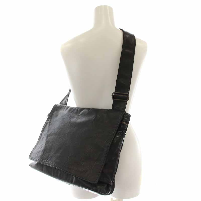 未使用保管品✨jas mb ジャスエムビー レザーショルダーバッグ Jas M.B. - ジャスエムビー／Jas-M.B. バッグ ショルダーバッグ