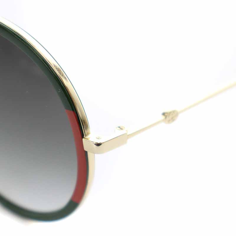 グッチ GUCCI WEB BLOCKコレクション サングラス 眼鏡 オーバル 