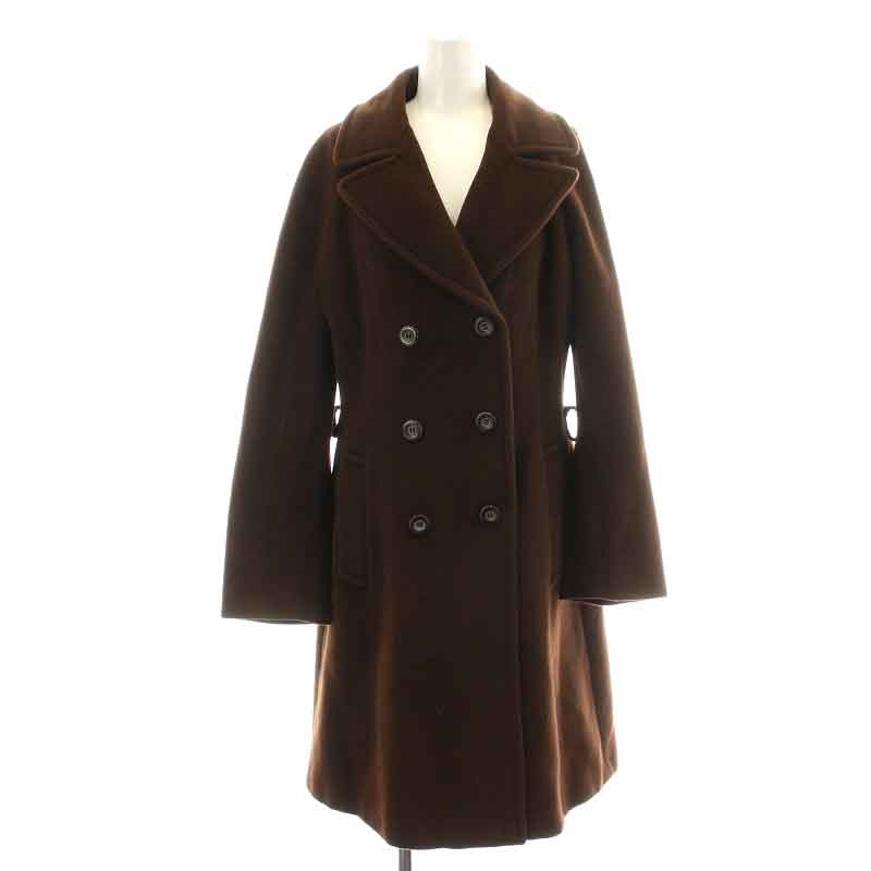MAX&Co. マックスアンドコー ロングコート アンゴラ ウール 40 MAX&Co. マックスアンドコー ロングコート アンゴラ ウール 40