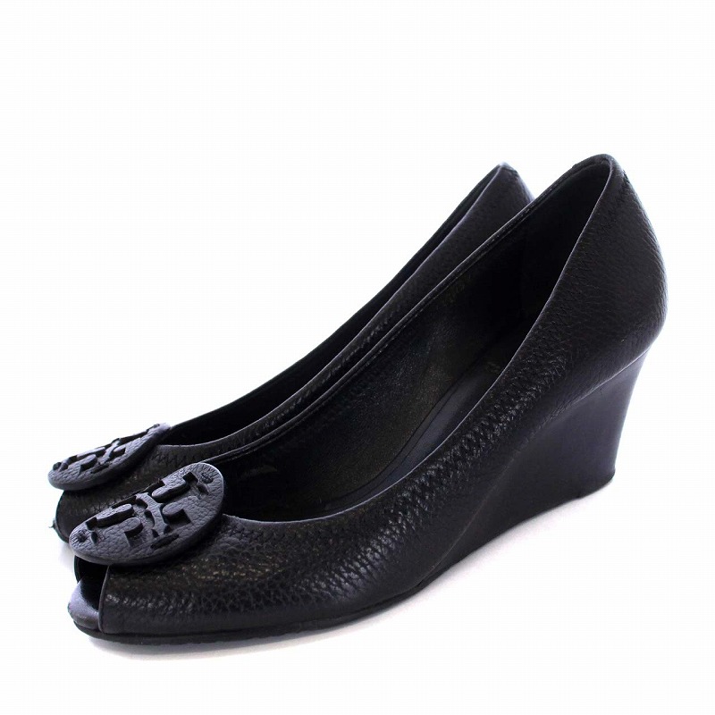 トリーバーチ TORY BURCH オープントゥパンプス ウェッジソール  