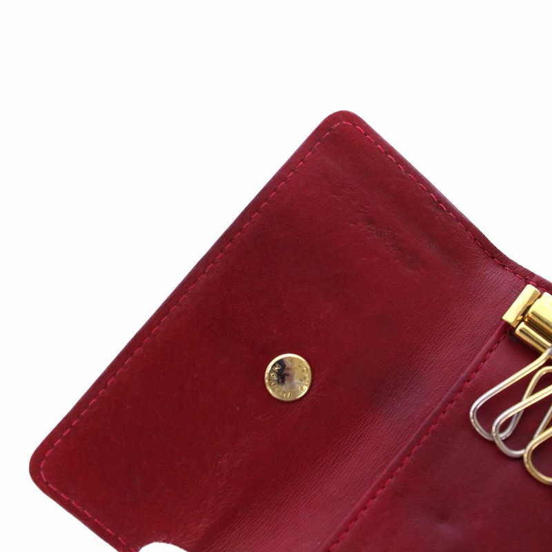 ルイヴィトン LOUIS VUITTON ミュルティクレ4 ヴェルニ キーケース 4連