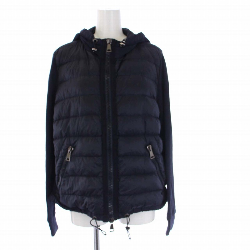 モンクレール MONCLER MAGLIA CARDIGAN ダウン スウェット 切替 
