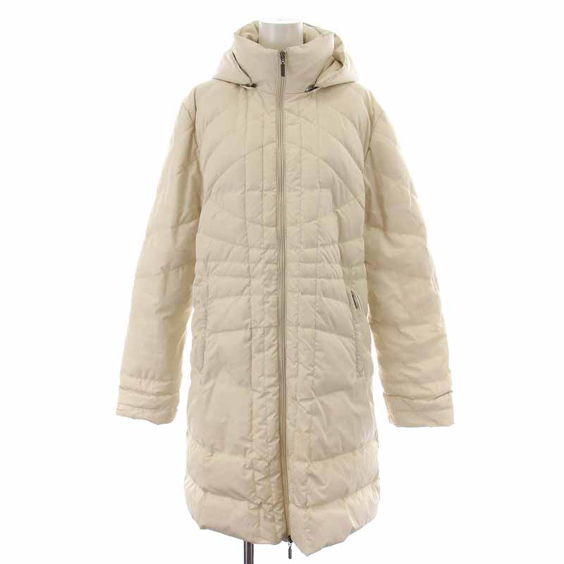 モンクレール MONCLER ダウンコート ロング ハイネック ジップアップ 