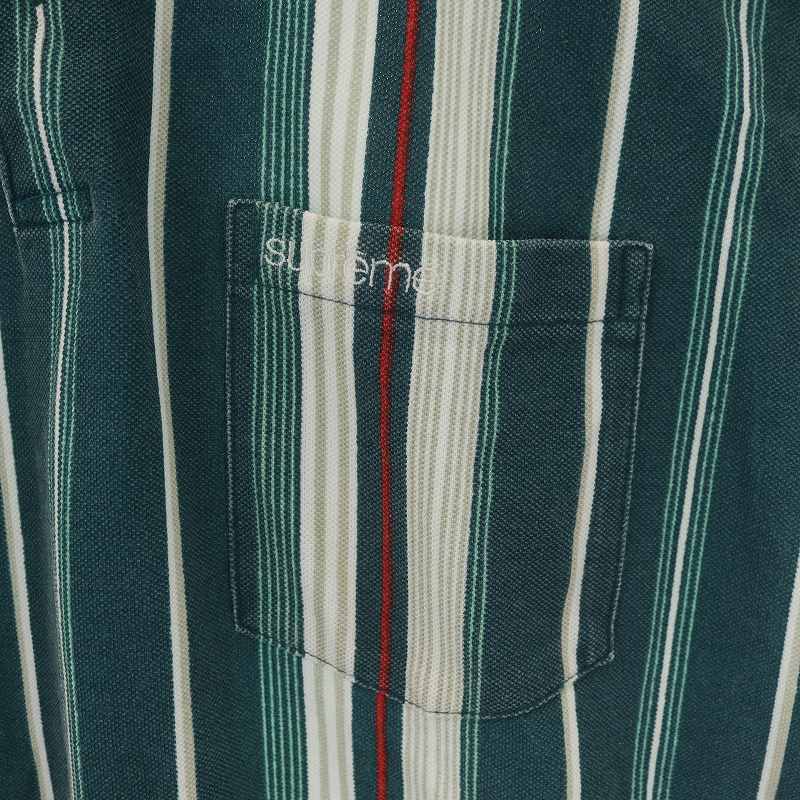 シュプリーム SUPREME 20SS Vertical Stripe Polo ポロシャツ 半袖 