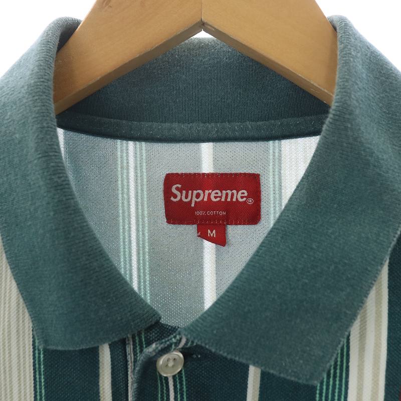 シュプリーム SUPREME 20SS Vertical Stripe Polo ポロシャツ 半袖 