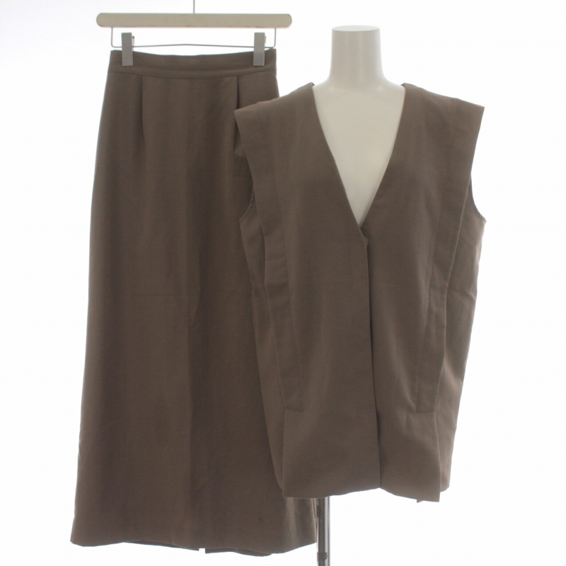 ケイビーエフ KBF アーバンリサーチ 22SS セパレートベストワンピース