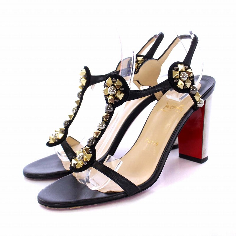 クリスチャンルブタン Christian louboutin アンクルストラップ 
