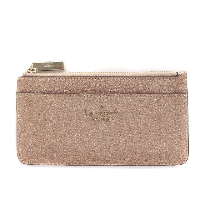 【18％OFF】 ケイトスペード KATE SPADE 財布 グリッター フラグメントケース 小物