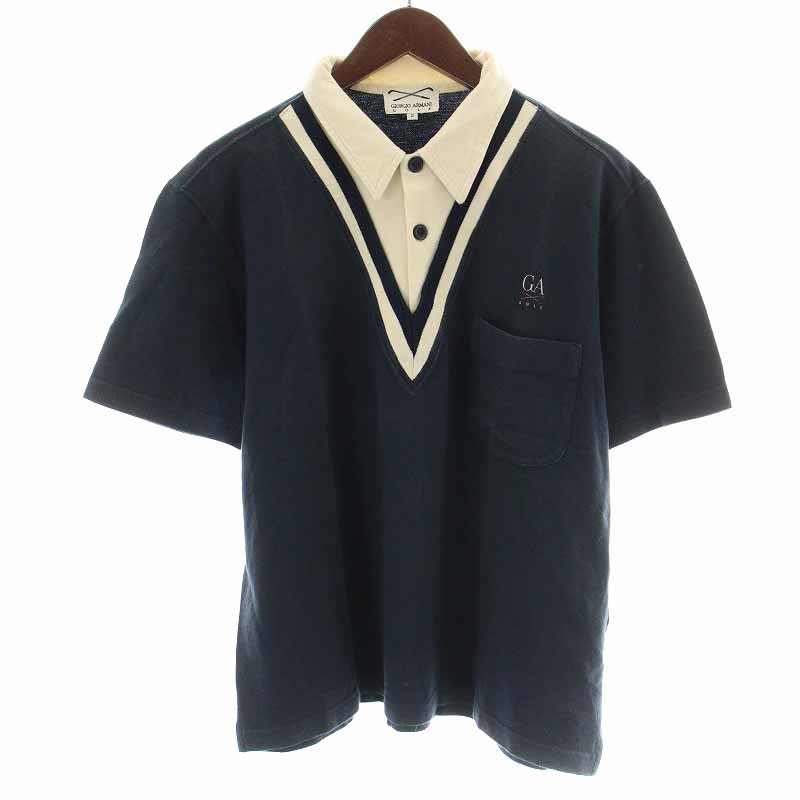 ジョルジオアルマーニ GIORGIO ARMANI GOLF ゴルフウェア ポロシャツ 