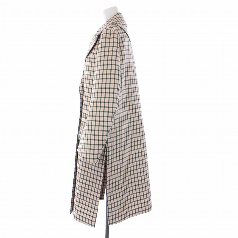 I*✨様 FENDI ピーコート フェンディ FENDI Checked Double-breasted Coat Pコート ピーコート