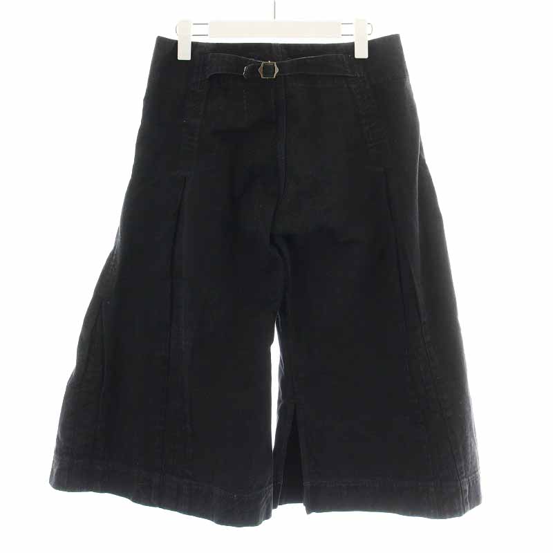 キャピタル kapital ワイドパンツ デニムパンツ クロップド丈 イカリ 