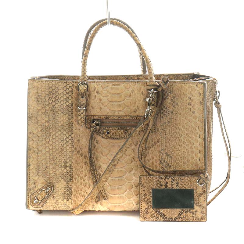 バレンシアガ BALENCIAGA ペーパーA6 ショルダーバッグ ハンドバッグ  