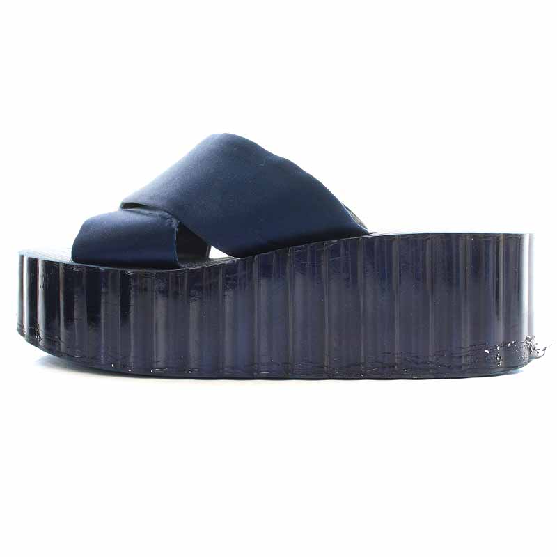 TORY BURCH Scallop Wedge Platform Slide Sandal