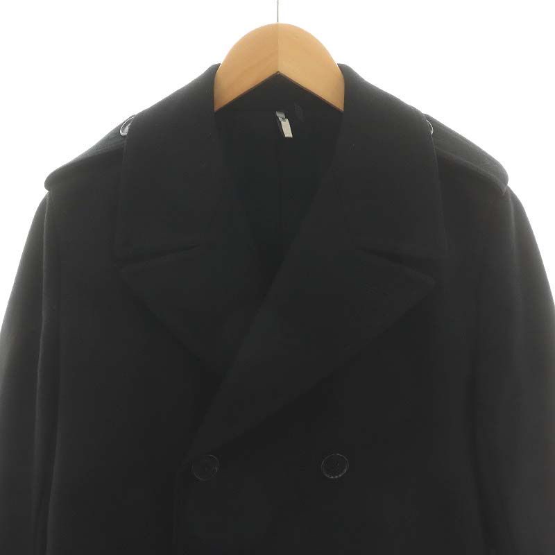 ディオール Dior 10AW ピーコート Pコート ウール アウター 44
