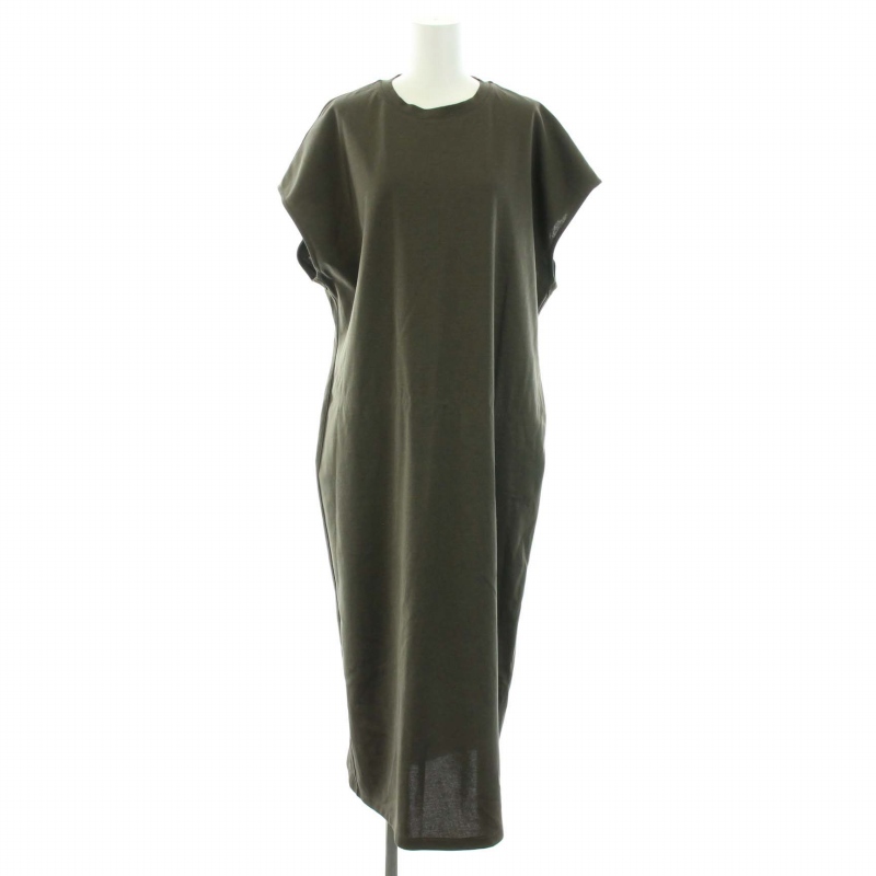 ザ リラクス THE RERACS 21SS ワンピース ロング クルーネック 半袖  