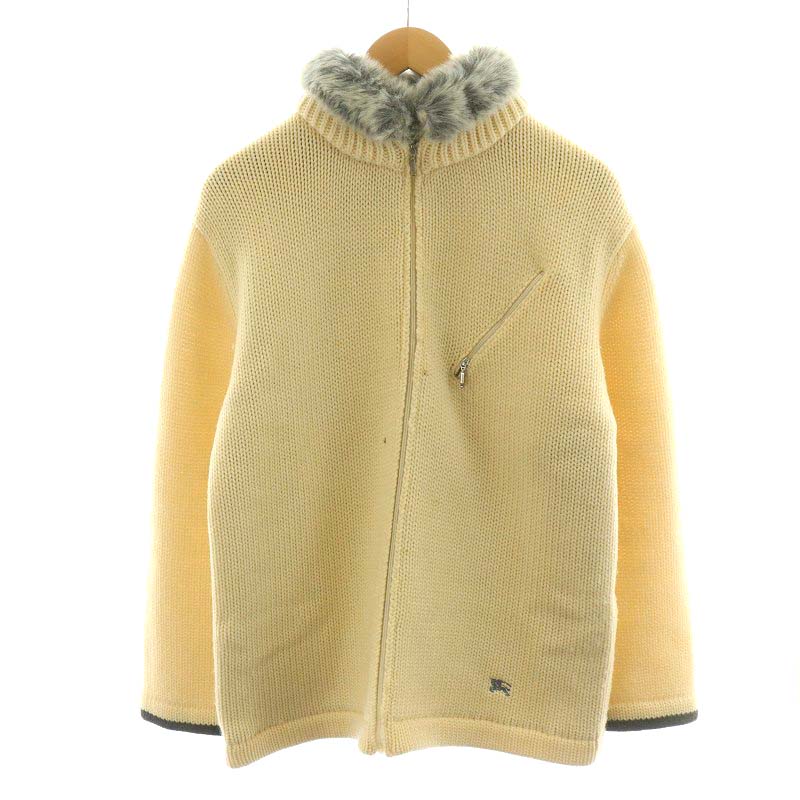 バーバリーブラックレーベル BURBERRY BLACK LABEL ニットジャケット 
