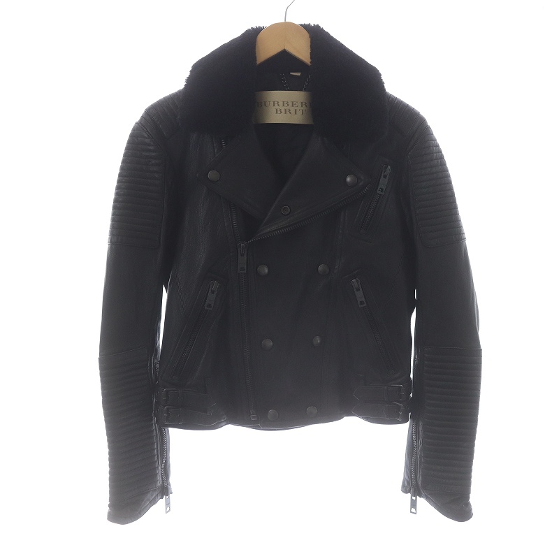 バーバリーブリット BURBERRY BRIT ライダースジャケット ダブル  