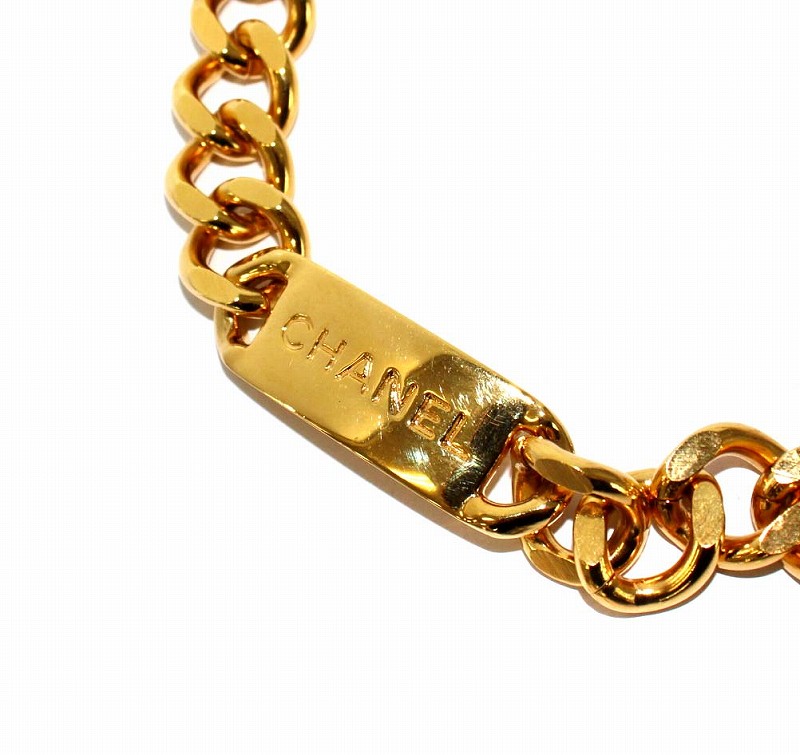 シャネル CHANEL ヴィンテージ ロゴプレートココマークコイン