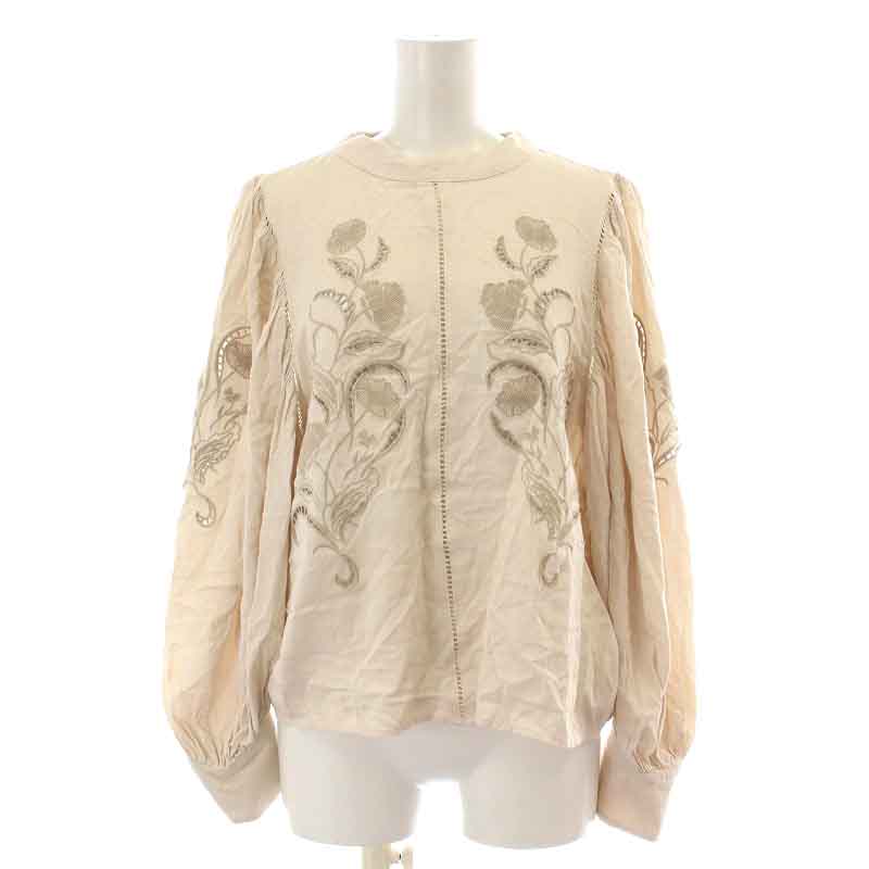 アメリヴィンテージ Ameri VINTAGE LADY EMBROIDERY PUFF BLOUSE 
