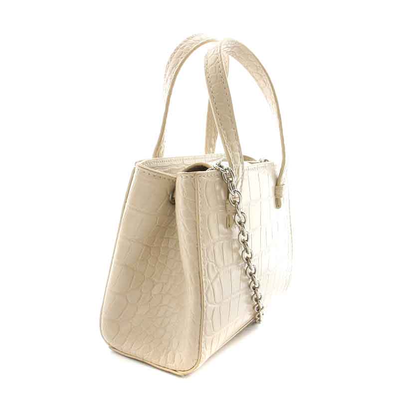 ミラオーウェン Mila Owen チェーンショルダーミニトートバッグ