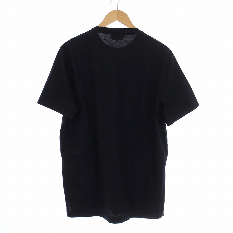 未使用品 エルメス HERMES Tシャツ カットソー 半袖 胸ポケット 無地 L 