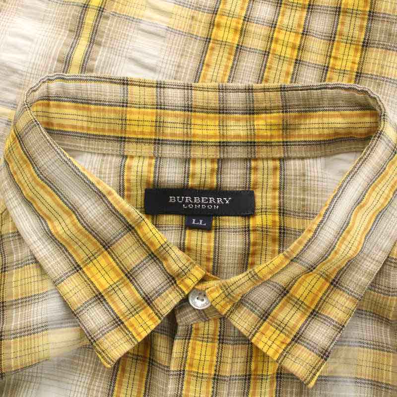 バーバリー ロンドン BURBERRY LONDON シャツ カジュアルシャツ 長袖  